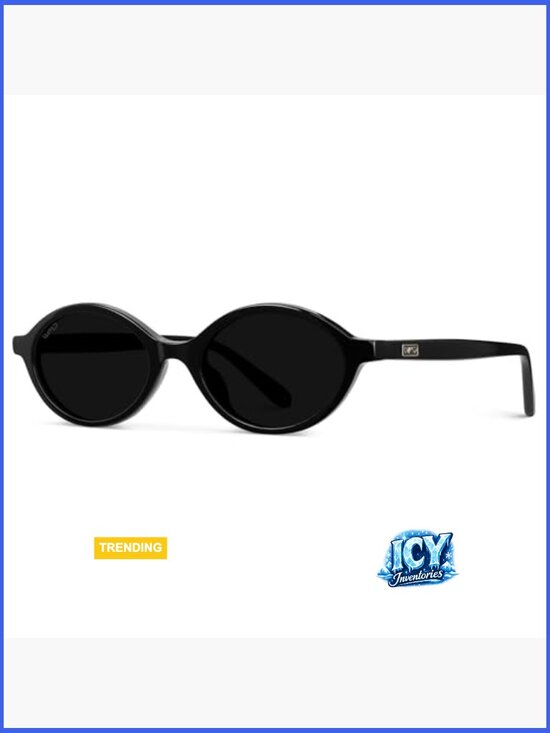 Trendy Oval Sunglasses with Anti-Reflective Lenses, 100% UVA/UVB Protection, main image 7